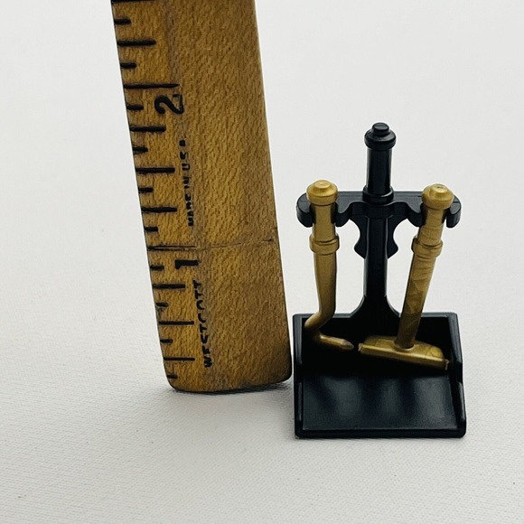 Playmobil Fireplace Tools 5310 Grandpa's Den Replacement Piece Victorian Mansion - Picture 4 of 4